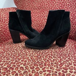 Dolce Vita Stunna Bootie Black Suede Women’s Size 10